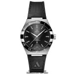 ساعت مچی امگا کانسلیشن | Omega Constellation | نقره‌ای-مشکی صفحه مشکی مستر کوالیتی