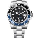 ساعت مچی رولکس جی‌ام‌تی مستر ۲ | Rolex GMT-Master II | نقره ای -مشکی-آبی صفحه مشکی مستر کوالیتی