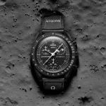 ساعت مچی امگا سواچ میشن تو د مون فیز نیو مون | Omega x Swatch Mission to the Moonphase New Moon | مشکی صفحه مشکی مستر کوالیتی