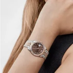 ساعت مچی رولکس دیت‌جاست | Rolex Datejust | نقره‌ای-رزگلد صفحه شکلاتی کوارتز