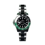 ساعت مچی رولکس جی‌ام‌تی مستر ۲ | Rolex GMT-Master II | نقره ای -مشکی-سبز صفحه مشکی مستر کوالیتی